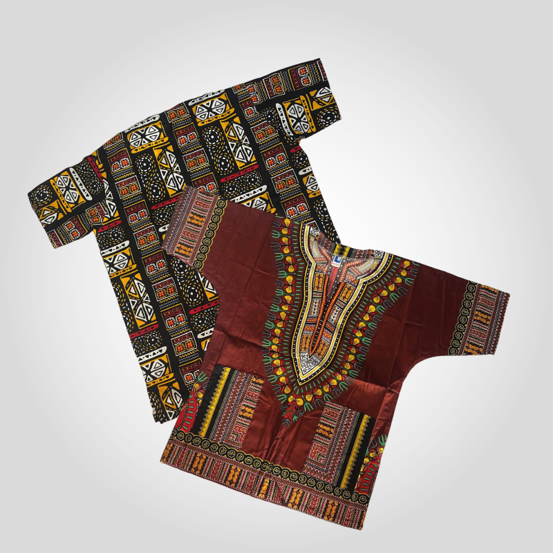 Traditional Ghanaian Dashiki Shirt